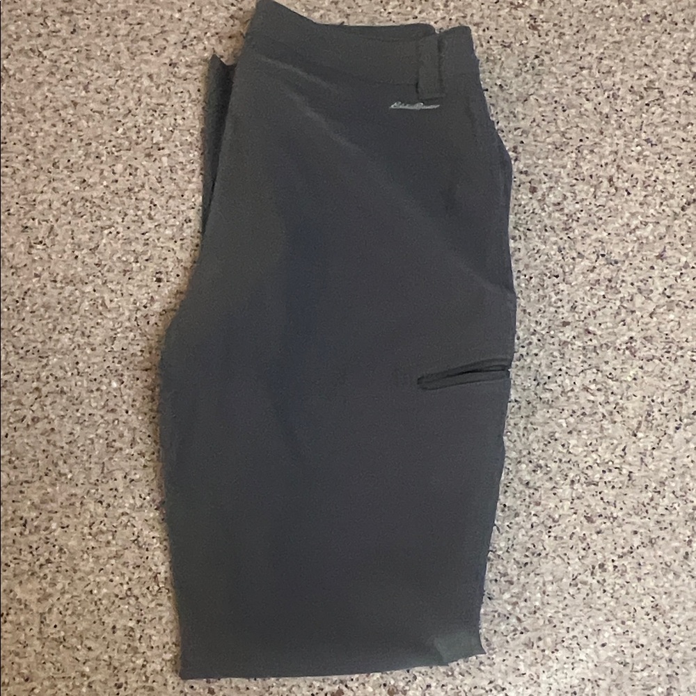 Eddie Bauer Charcoal Pants with Side Pocket